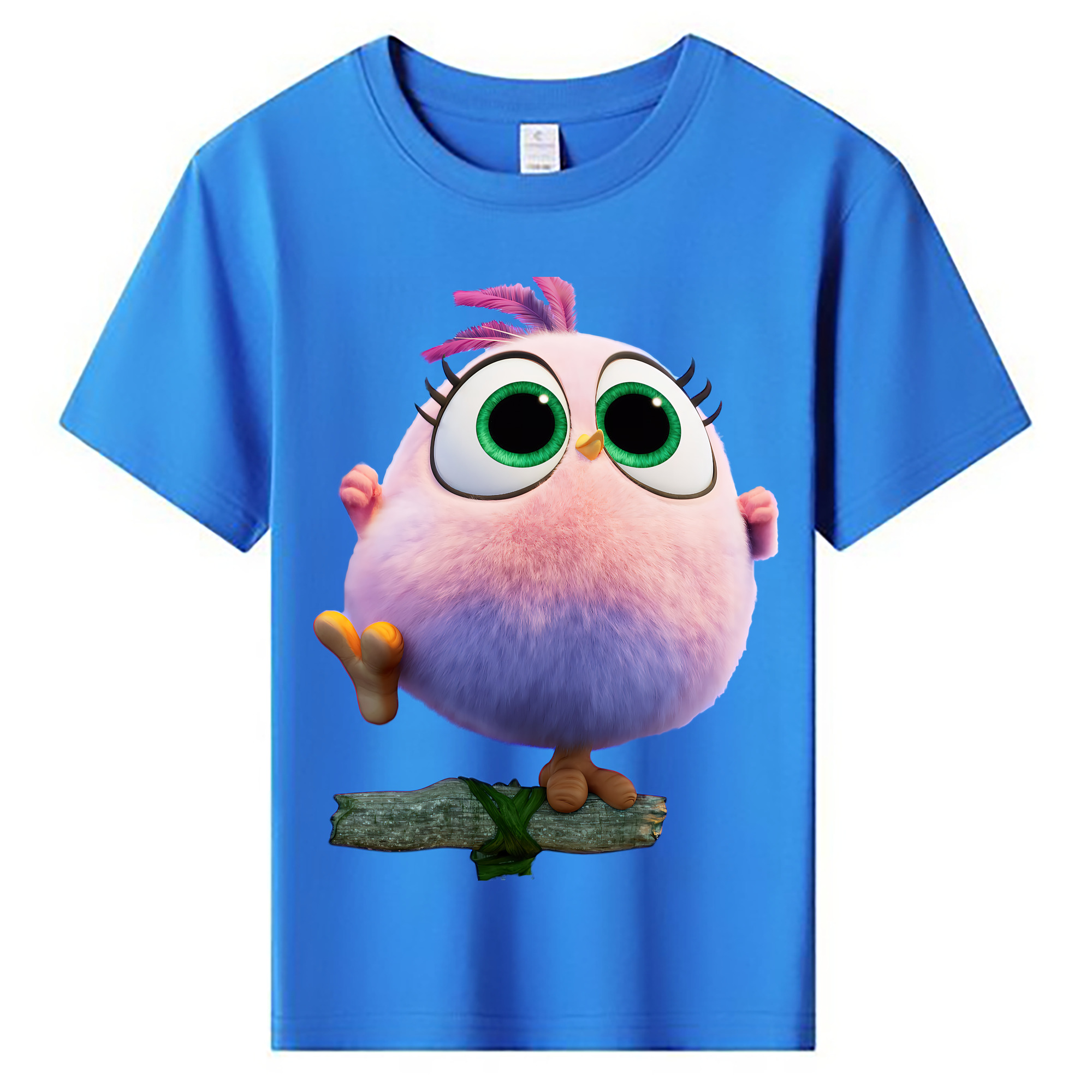 （画像用） Angry Birds アングリーバード 綿100％キッズTシャツ（フロントプリント）